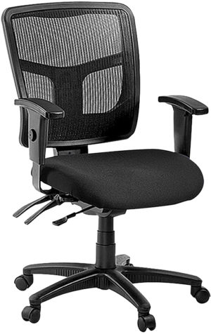 LLR86201 – Lorell Ergo Mesh Series Managerial Mid-back Chair