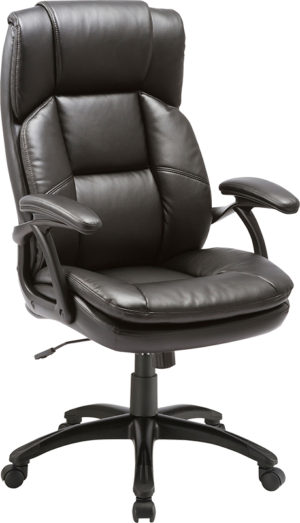 LLR59535 – Lorell High Back Leather Chair