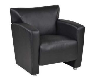 SL2911S-U6 Black Reception Chair