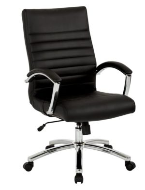 Office Star Work Smart™ Executive Mid-Back Chair [FL92017C]